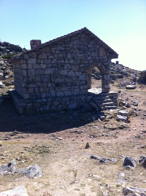 El refugio del Cerro de la Salamanca