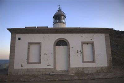 Fachada del faro