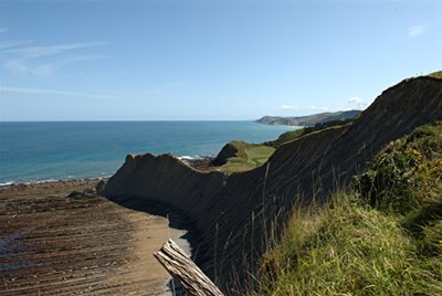 El flysch desde el prado