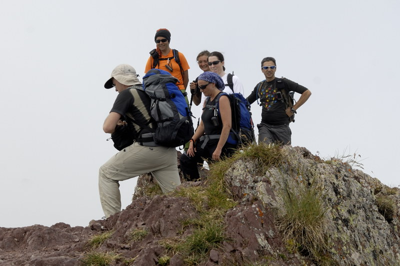 Llegando tarde a la foto de grupo