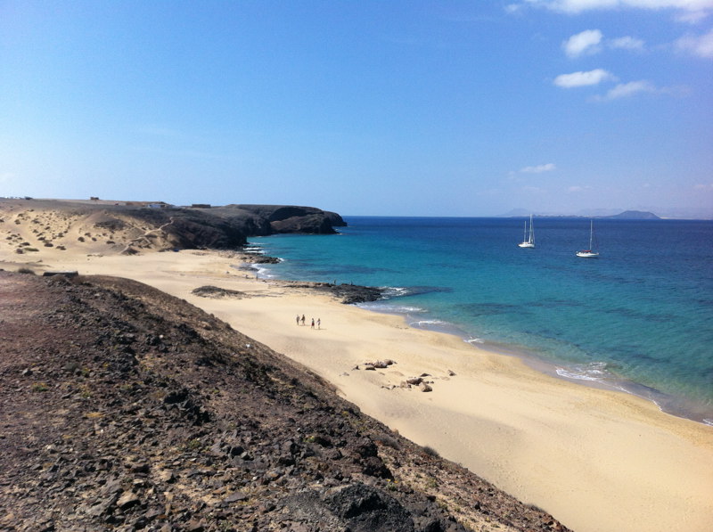 Desde el cerro de la Playa del Pozo