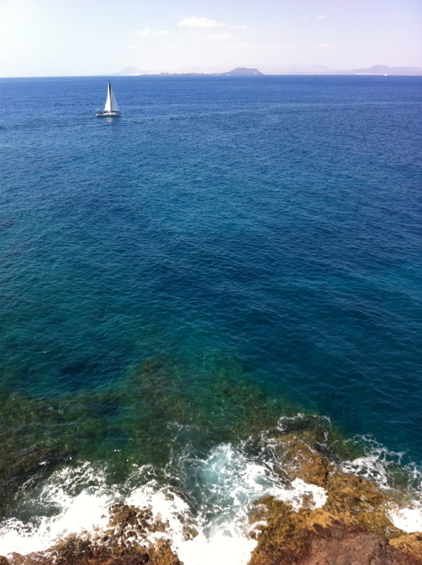 Mirando al sur desde la punta