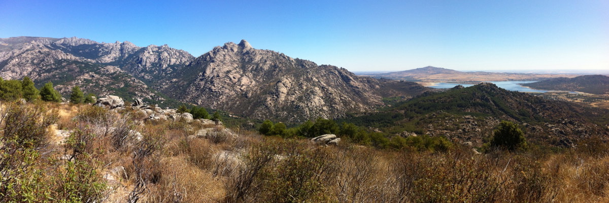 La Pedriza desde la ruta de las Cabras