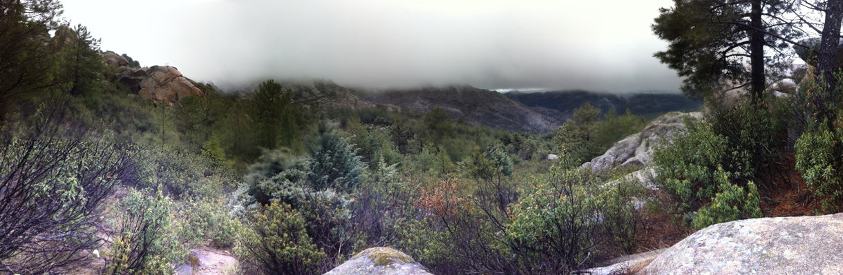 Panormica durante el ascenso