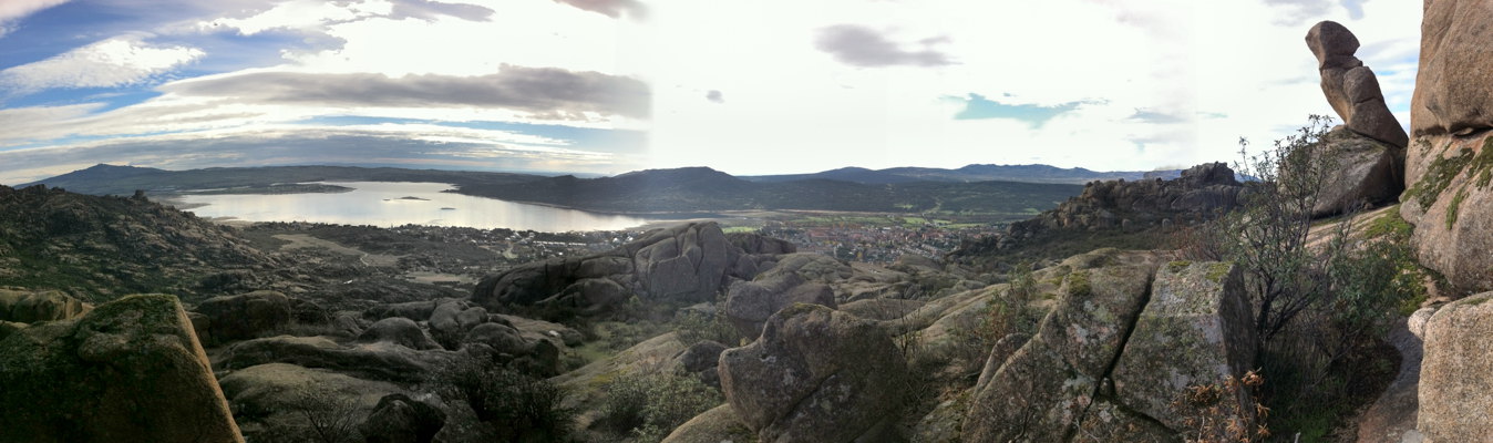 Panormica desde atalaya prxima