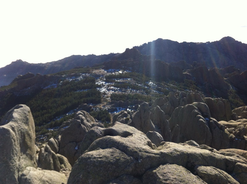 Reflejos desde la cumbre