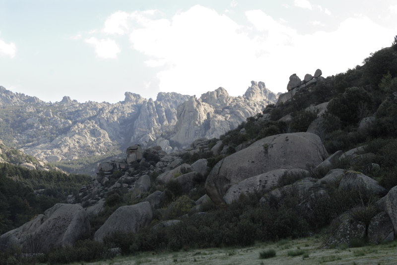 Vista hacia el Pjaro desde el Cordel del Ortigal