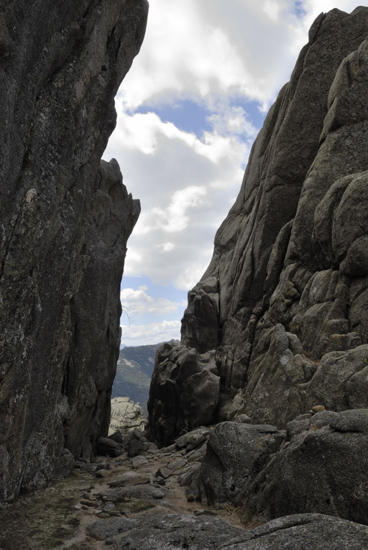 Vista fuera del Corral Ciego