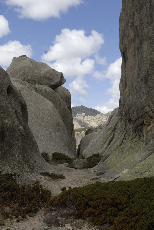 Vista fuera del Corral Ciego