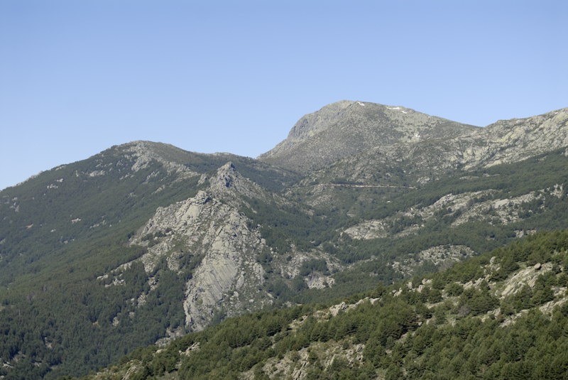 La Maliciosa desde el vivac de la Mina