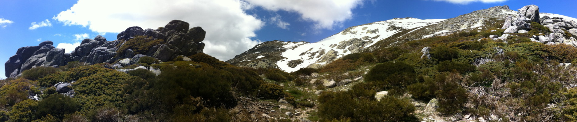 Panormica de Pea Carabinas y Cabezas de Hierro