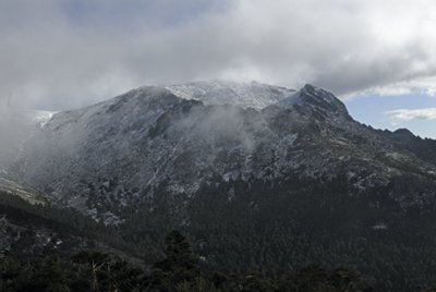 La neblina envuelve la Maliciosa