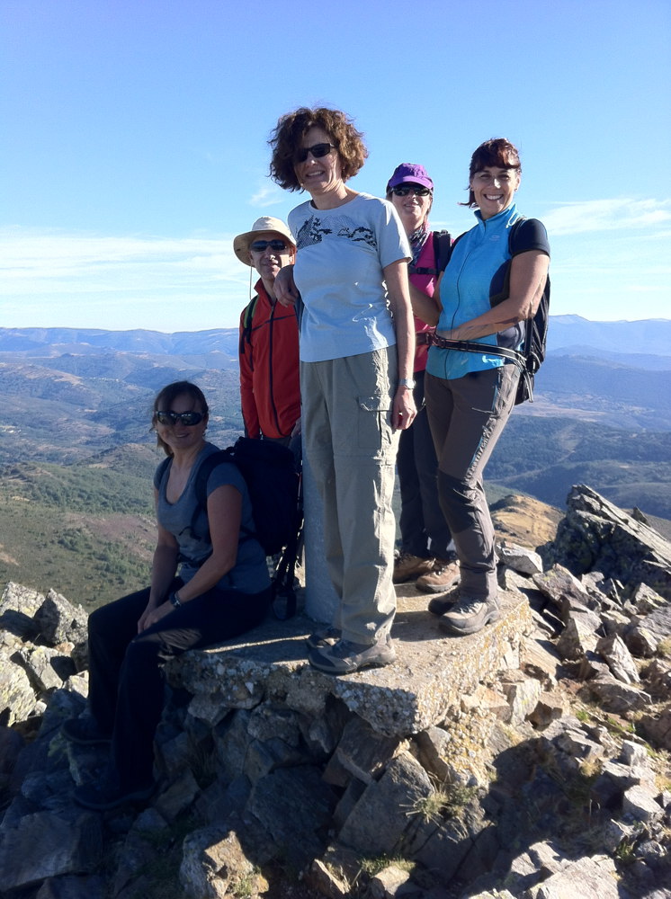 En la cima del Porrejn