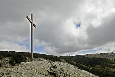 La cruz de Rubens resaltada