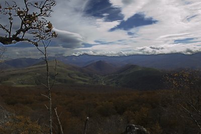 Vistas desde la cima del Mendilatz