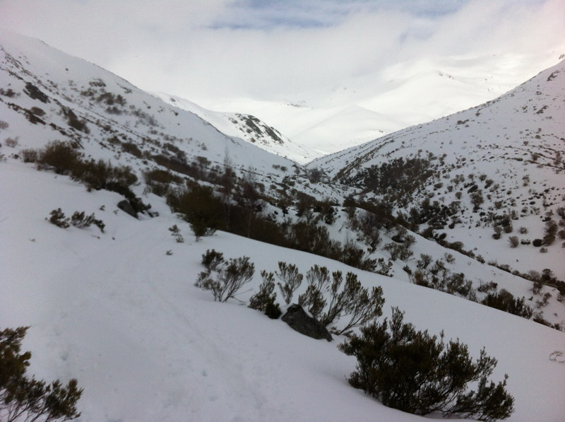 El camino de subida